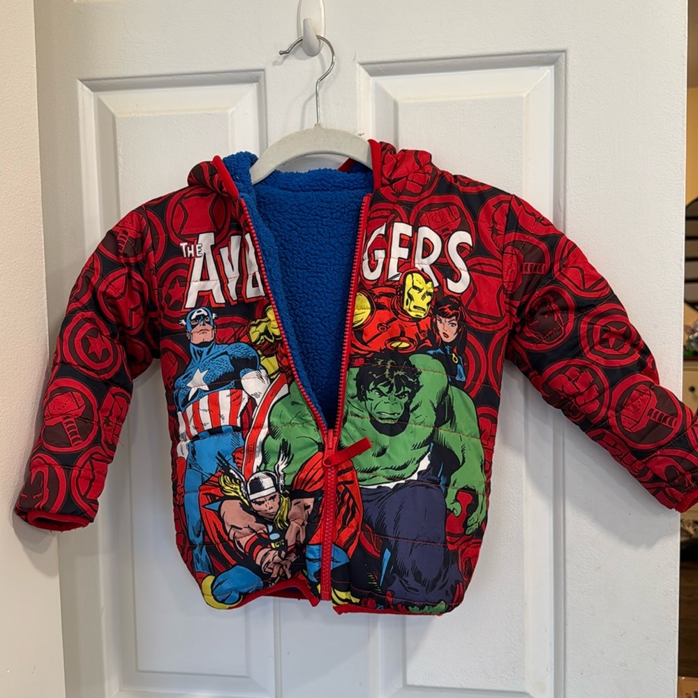 Avengers winter coat